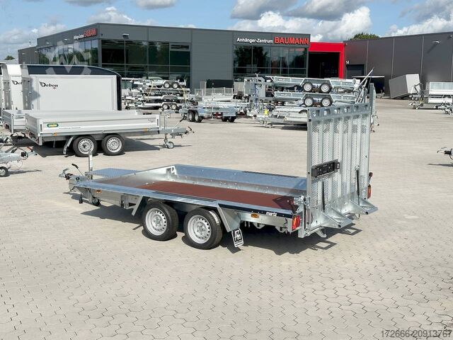 Maszyny budowlane Martz BAU-3 350/2 S 2,7T 350X182CM 2700KG BAUMASCHINENANHÄNGER