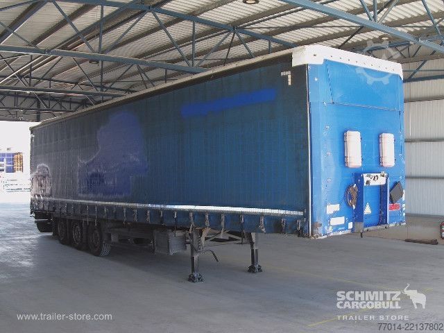 Odprta polprikolica s ponjavo Schmitz Cargobull Curtainsider Standard