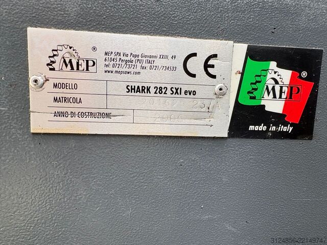 Serra de fita MEP SHARK 282 SXI EVO