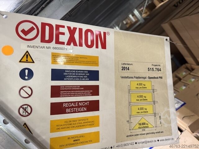 Magazzino a grande altezza Dexion Speedlock P90