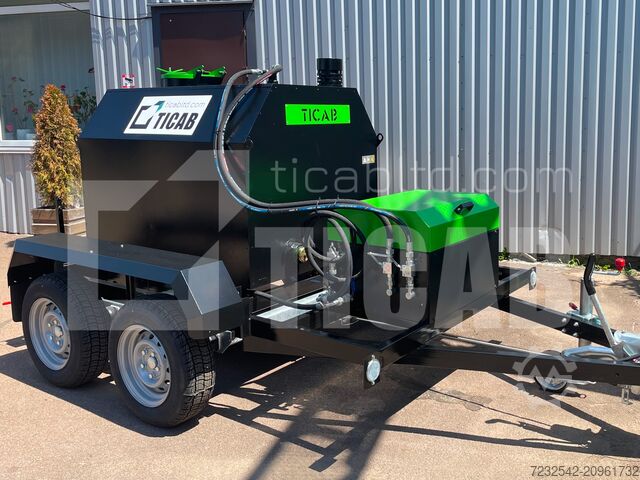 Pengadun asfalt tuang TICAB Bitumen Emulsion Sprayer BS-1000 1000SP