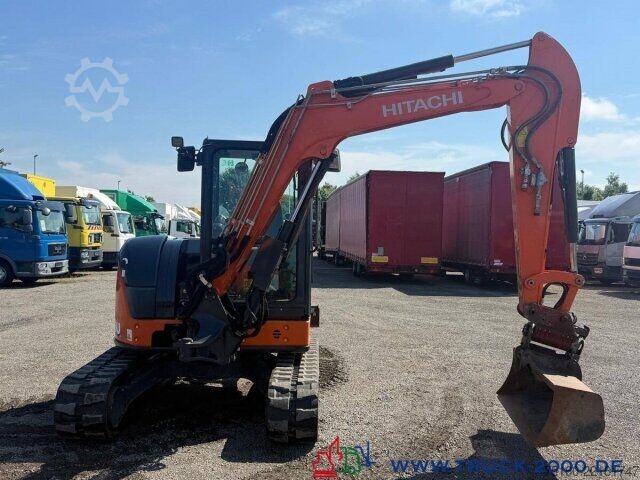 Мини багер Hitachi ZX55U-6 Ketten NEU Schwenkarm + Klima - 5.670 BH