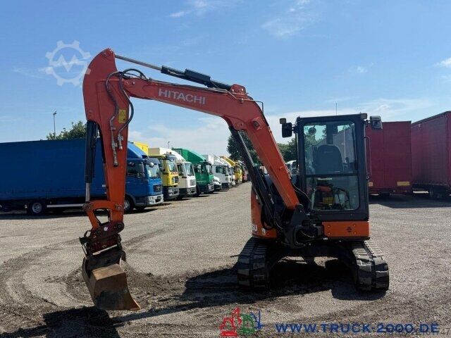 Мини багер Hitachi ZX55U-6 Ketten NEU Schwenkarm + Klima - 5.670 BH
