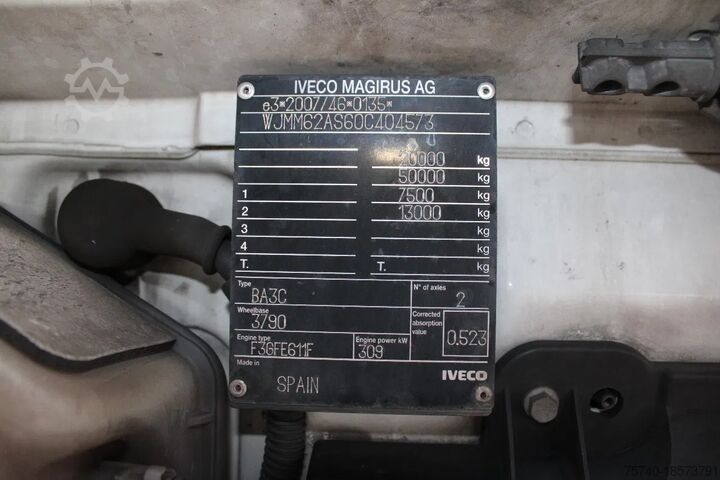 Standaard-SZM Iveco Stralis 420 + euro 6