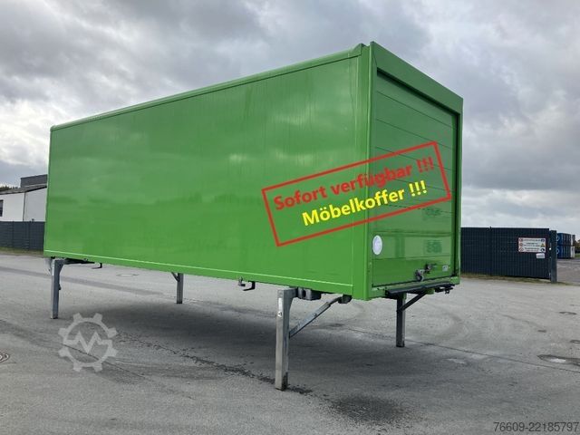 Prikolica sa zamjenjivim sandukom SPIER Wechselbrücke Koffer