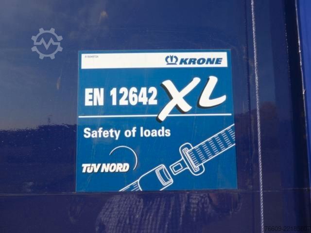 Maiņu virsbūves piekabe KRONE Heck Alu.- Rolltor