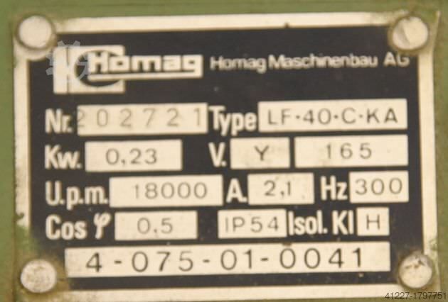 Silnik do maszyny do obróbki krawędzi frezarki Homag LF-40-C-KA