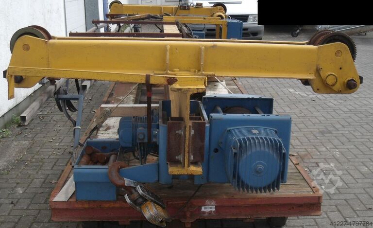 Puente grúa doble de 1,6 toneladas Demag Stahl Spannweite 6,4 m