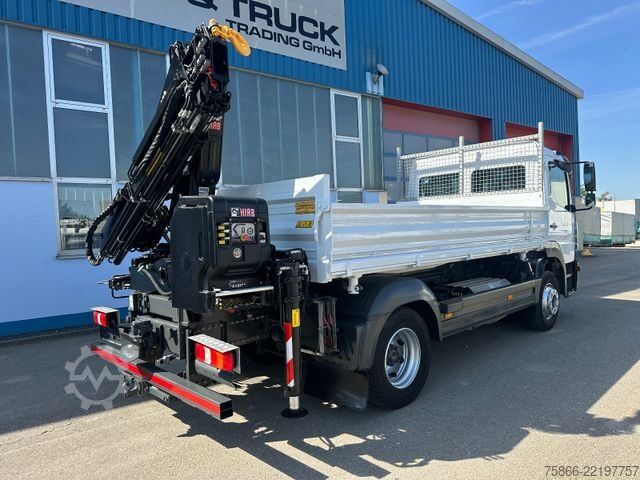 Vinç i montuar në kamion MERCEDES-BENZ 1224 K Atego 2 Seiten Kipper Hiab 078 X Duo