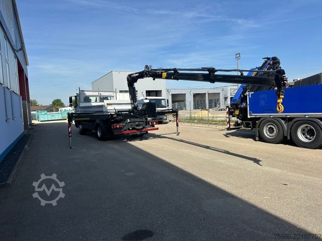 Vinç i montuar në kamion MERCEDES-BENZ 1224 K Atego 2 Seiten Kipper Hiab 078 X Duo