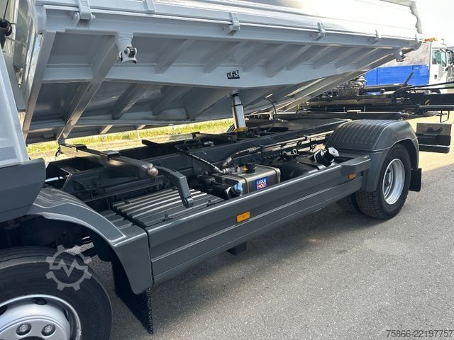 Vinç i montuar në kamion MERCEDES-BENZ 1224 K Atego 2 Seiten Kipper Hiab 078 X Duo