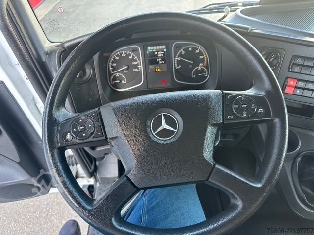 Vinç i montuar në kamion MERCEDES-BENZ 1224 K Atego 2 Seiten Kipper Hiab 078 X Duo