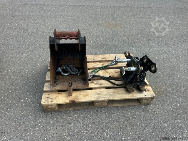Minibagger CATERPILLAR 302.7 Powertilt Löffelpaket Sortiergreifer