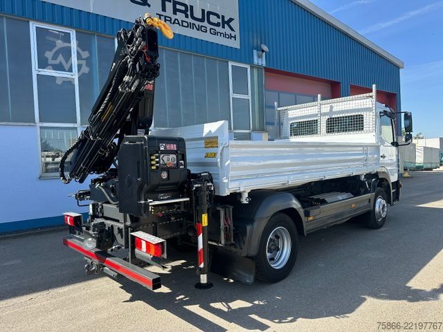 Kamion vetësbërëshkues MERCEDES-BENZ 1224 K Atego 2 Seiten Kipper Hiab 078 X Duo