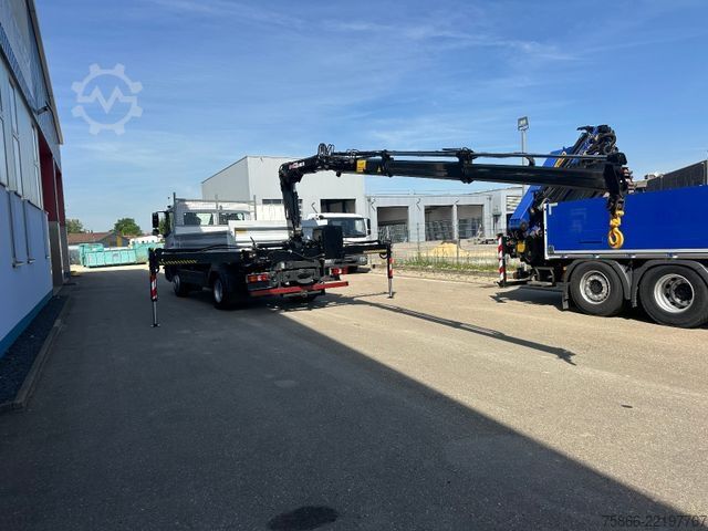 Kamion vetësbërëshkues MERCEDES-BENZ 1224 K Atego 2 Seiten Kipper Hiab 078 X Duo