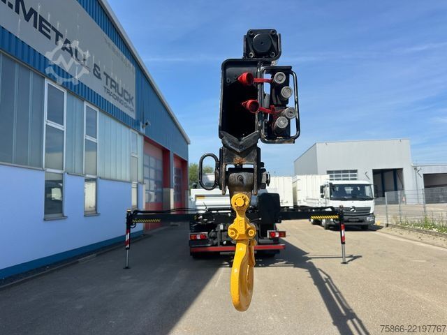 Kamion vetësbërëshkues MERCEDES-BENZ 1224 K Atego 2 Seiten Kipper Hiab 078 X Duo