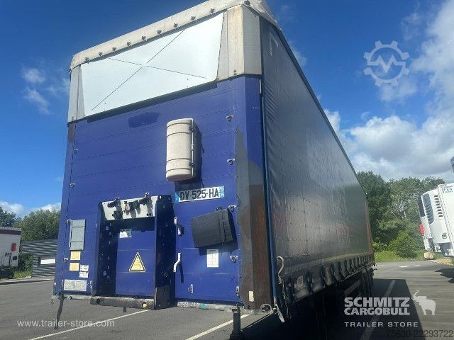 Atvērta puspiekabe ar tentu Schmitz Cargobull Semitrailer Curtainsider Mega