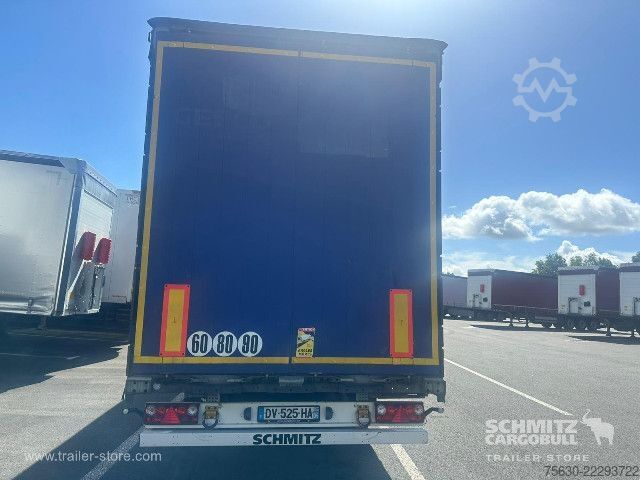 Atvērta puspiekabe ar tentu Schmitz Cargobull Semitrailer Curtainsider Mega