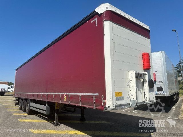 Atvērta puspiekabe ar tentu Schmitz Cargobull Semitrailer Curtainsider Standard