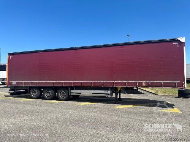 Atvērta puspiekabe ar tentu Schmitz Cargobull Semitrailer Curtainsider Standard