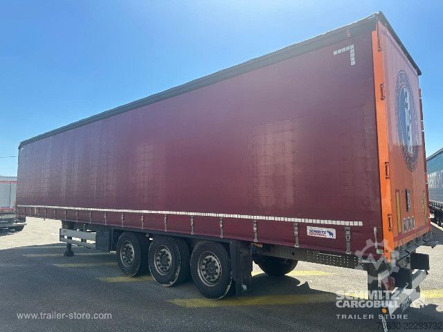 Atvērta puspiekabe ar tentu Schmitz Cargobull Semitrailer Curtainsider Standard