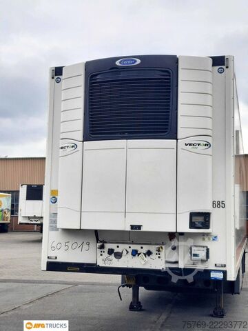Trailer pendingin KRONE SDR 27 Doppelstock Liftachse Palettenkasten Alu