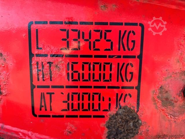 د ټیټ بار وړلو سیمی ټریلر KEL-BERG Faymonville 4 axle Ausziehbar Tieflader