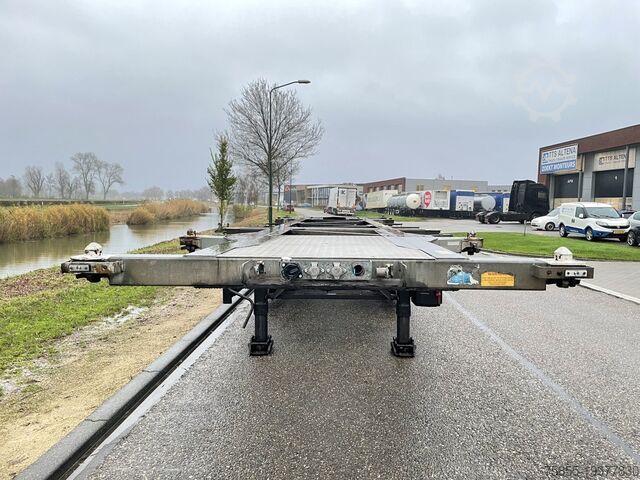 Transporte de contentores Groenewegen 30CC-14-27 20/30 FT Chassis / ADR / Tank / NL T...