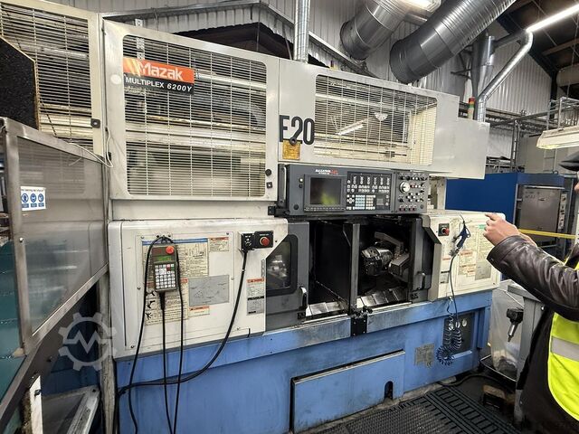 NAUDOTA CNC TEKINIMO STAKLĖS, GAMINTOJAS MAZAK, MODELIS MULTIPLEX 6200 Y MAZAK MULTIPLEX 6200 Y