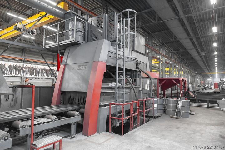 Strahlmaschine VOORTMAN VSB1500