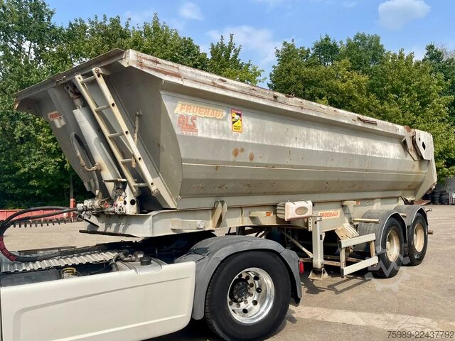 Kipper Fruehauf STEEL CHASSIS, STEEL DUMPER!   Full spring!  TO...