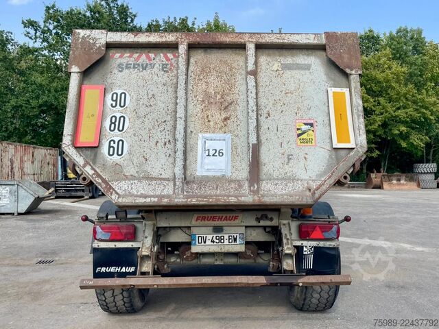 Kipper Fruehauf STEEL CHASSIS, STEEL DUMPER!   Full spring!  TO...