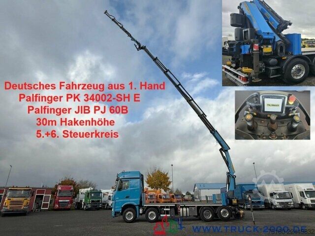 Autokran Mercedes-Benz Actros 3251 Palfinger PK 34002 SH + Jib 30m + FB