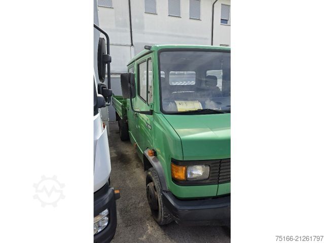 自卸货车面包车 MERCEDES-BENZ 609 D K Doppelkabiner 6-Sitze Kipper MEILLER3-S.