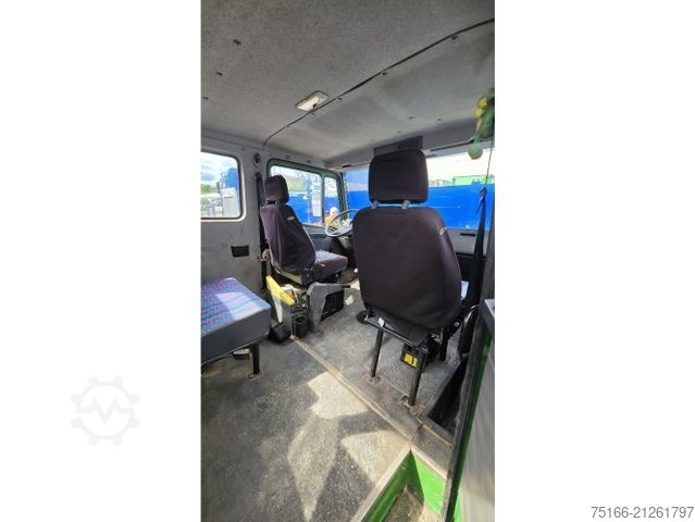 自卸货车面包车 MERCEDES-BENZ 609 D K Doppelkabiner 6-Sitze Kipper MEILLER3-S.