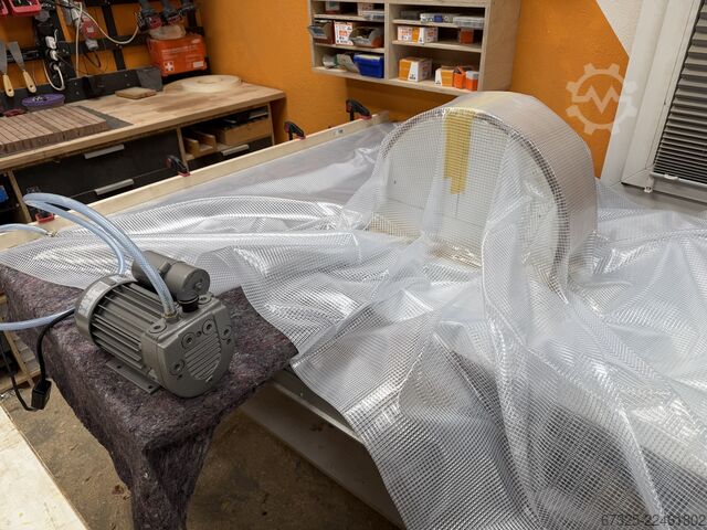 Laminating in layers and (moulded) veneering COLUMBUS Vakuumsack Vacuflex
