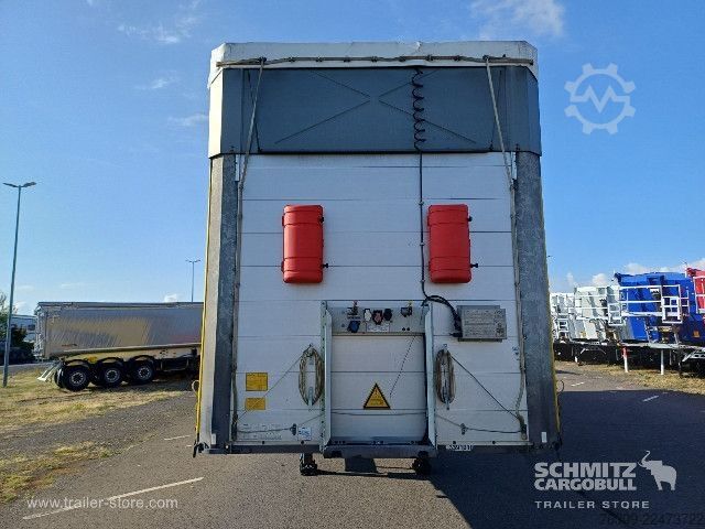 Opin hálf-vagn með segldúk Schmitz Cargobull Curtainsider Mega Getränke