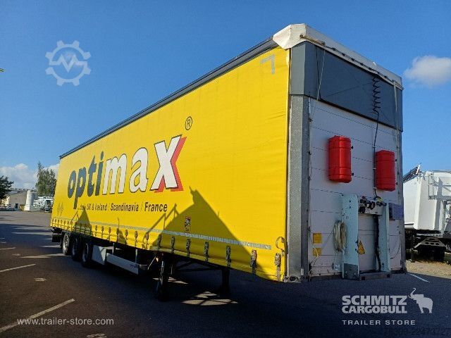 Opin hálf-vagn með segldúk Schmitz Cargobull Curtainsider Mega Getränke