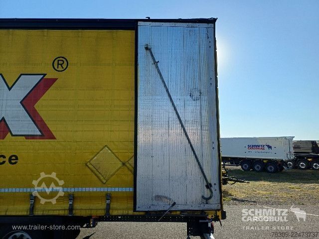 Opin hálf-vagn með segldúk Schmitz Cargobull Curtainsider Mega Getränke