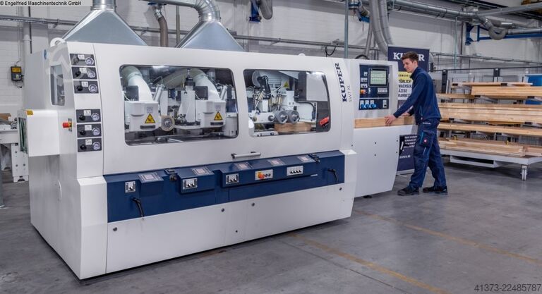 četru pušu ēvele KUPER SWT XL-6 Fenster, CNC-Spindeln