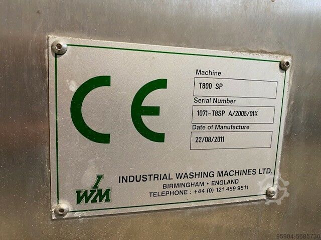 IWM Kisten- / Utensilien- / Tunnelwaschanlage IWM T800