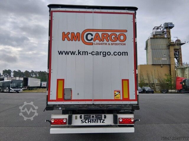 Gjysmërimorkio e hapur me mushama Schmitz Cargobull SCS 24/L-13.62 EB Liftachse