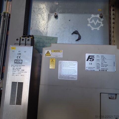 Schaltschrank mit Frequenzumrichte Siemens S7, 37 KW und 45 KW