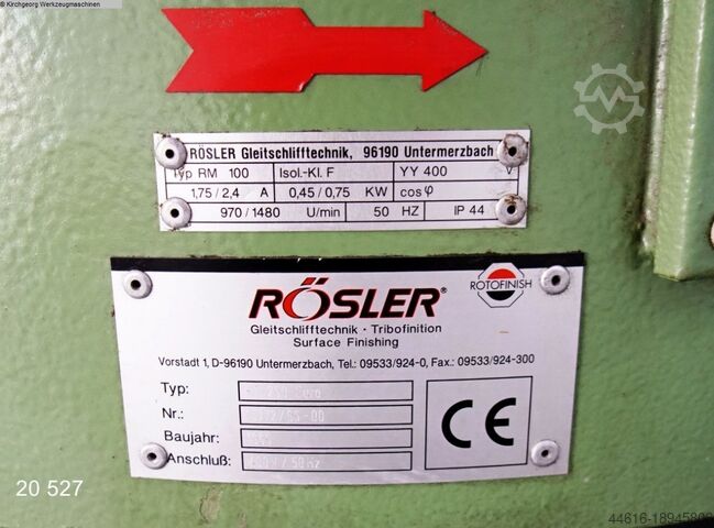 Вибрационна система за довършителни работи RÖSLER Trockner RT 250 EURO