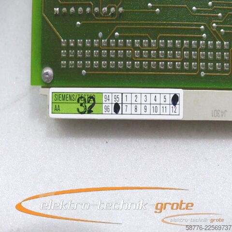 Componente Siemens SMP Centronic G34901-C1033 -K1 , E Stand siehe Foto