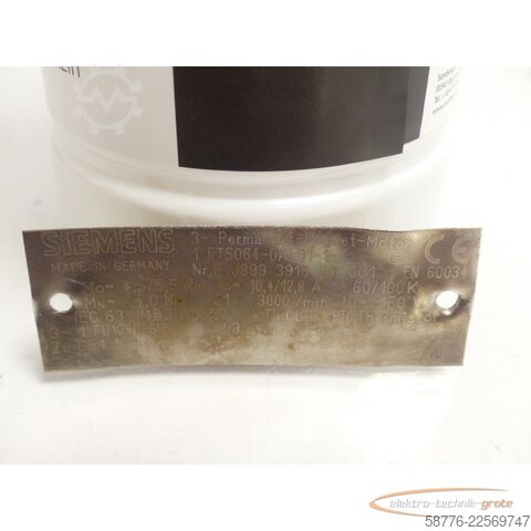 Componente Siemens Tacho 1FU1050-6NF