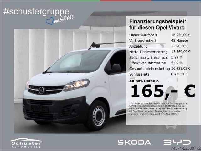 Furgon panel Opel Vivaro Kasten Edition 1.5D*AHK Temp R-Kam Regale