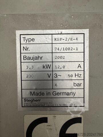 CNC-fres for kryssforbindelser STEGHERR KSF-2/E-4 WOOD ALU MDF PVC GRP