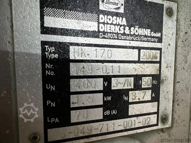 Tippler Diosna HK 170