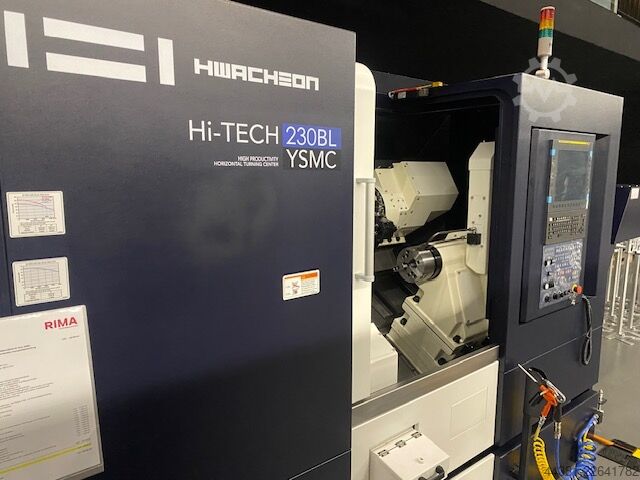 CNC стругово-фрезови център HWACHEON Hi -Tech 230 BL YSMC